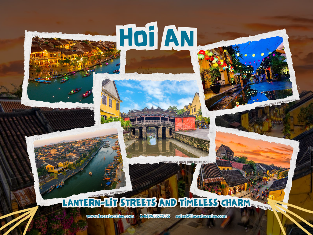 Hoi An Ancient Town lantern-lit streets and riverside scenery, featuring historic architecture and cultural charm, representing one of the unforgettable places in Vietnam and a top Vietnam cultural heritage site.