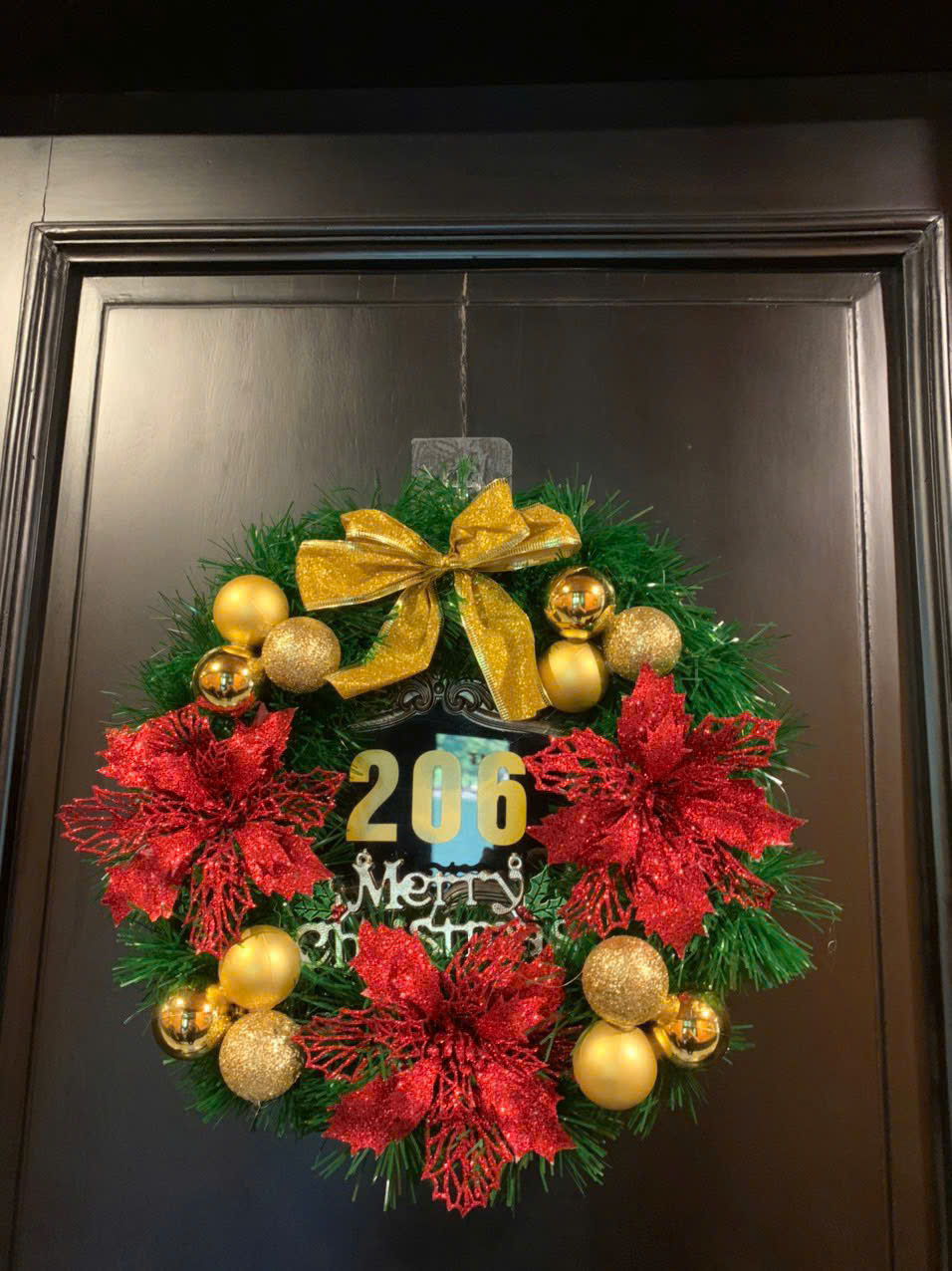 Decoration in the door room