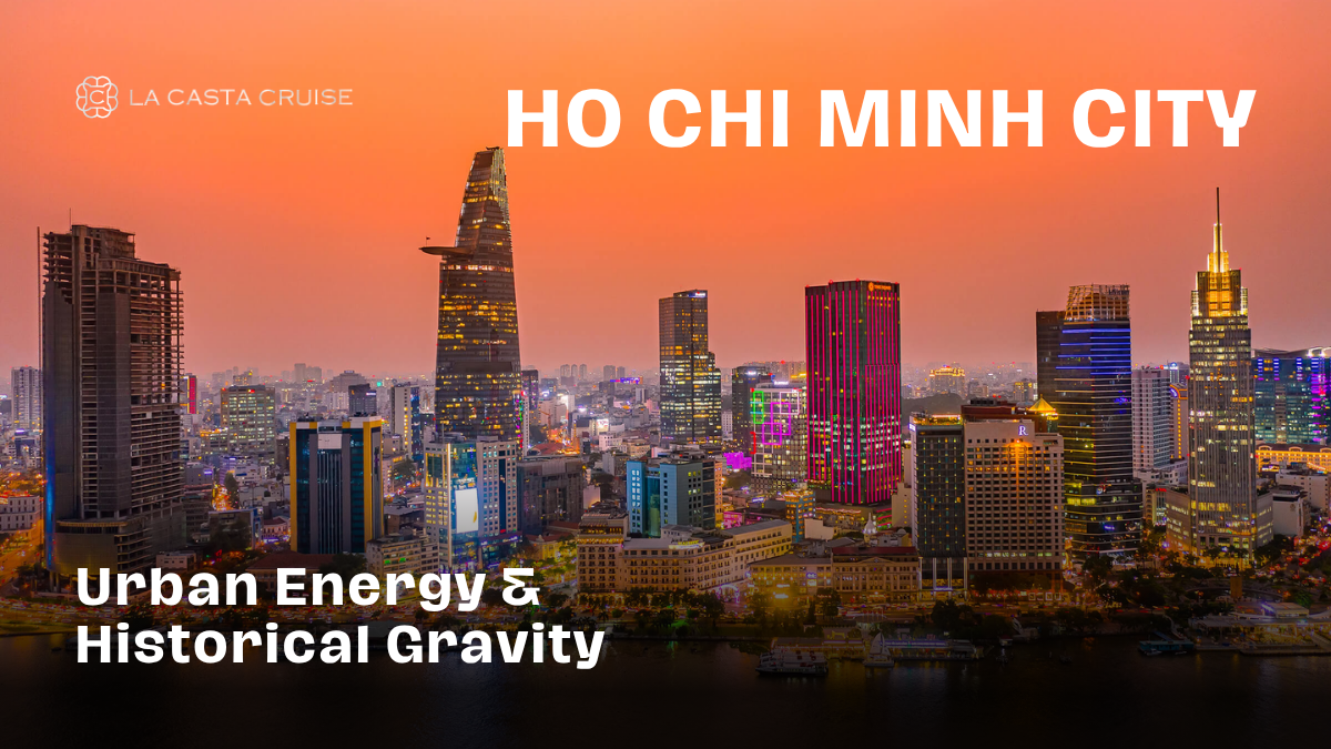 Historic Reunification Palace in Ho Chi Minh City during April celebrations